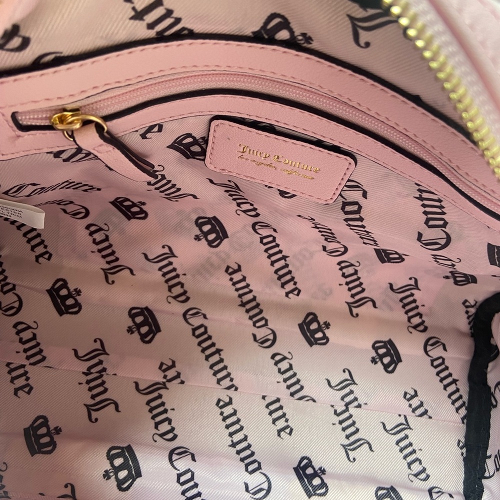 Juicy Couture Light Pink Satchel with Heart Accent - Picture 9 of 11